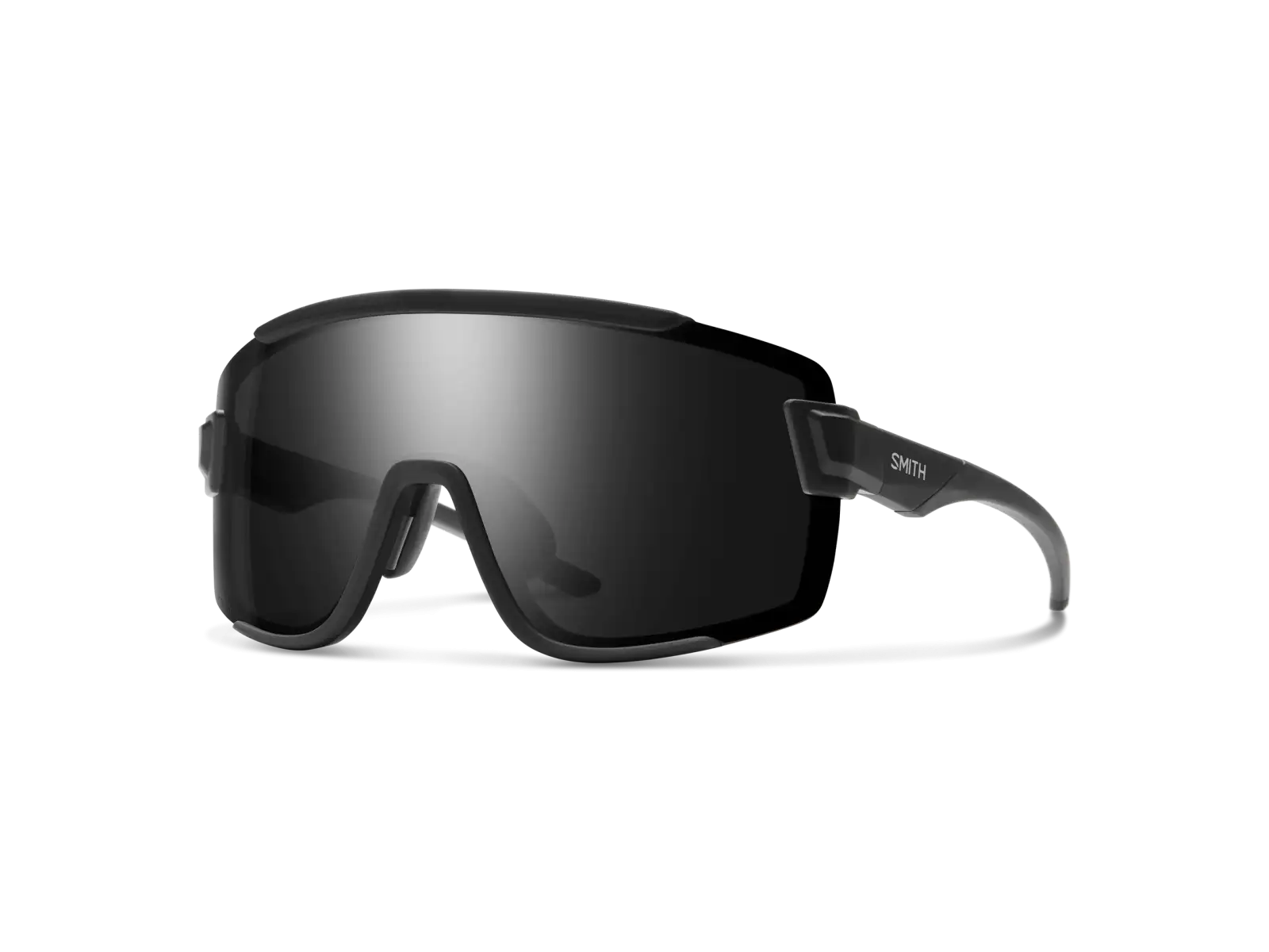 Smith Wildcat okulary rowerowe Matte Black/ChromaPop Photochromic Clear To Gray