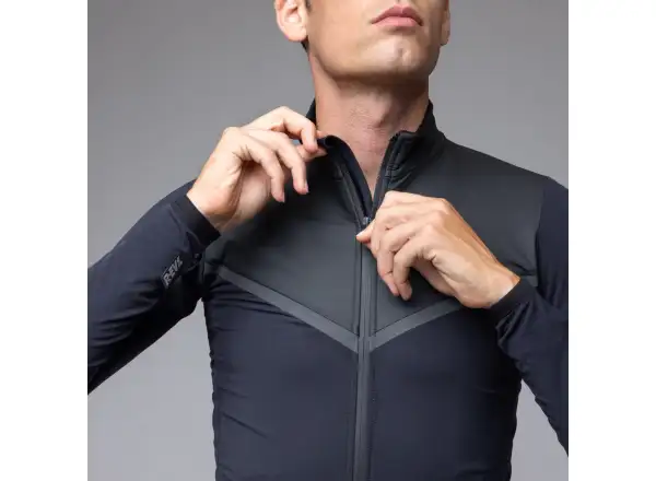 Alé R-EV1 Wool Speed męska zimowa kurtka rowerowa Black