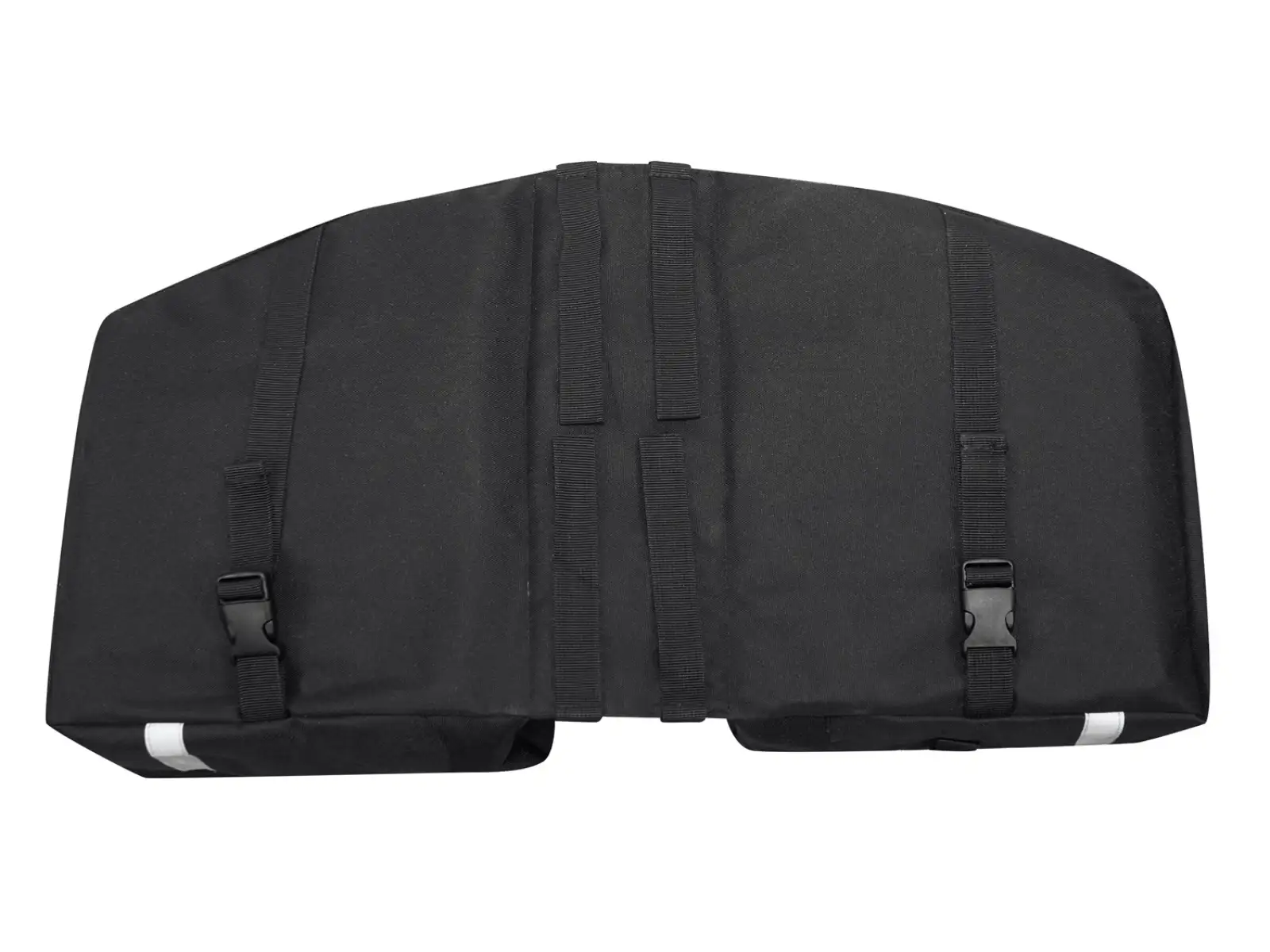 Force Double sakwa na tylny bagażnik 2x10 l czarna