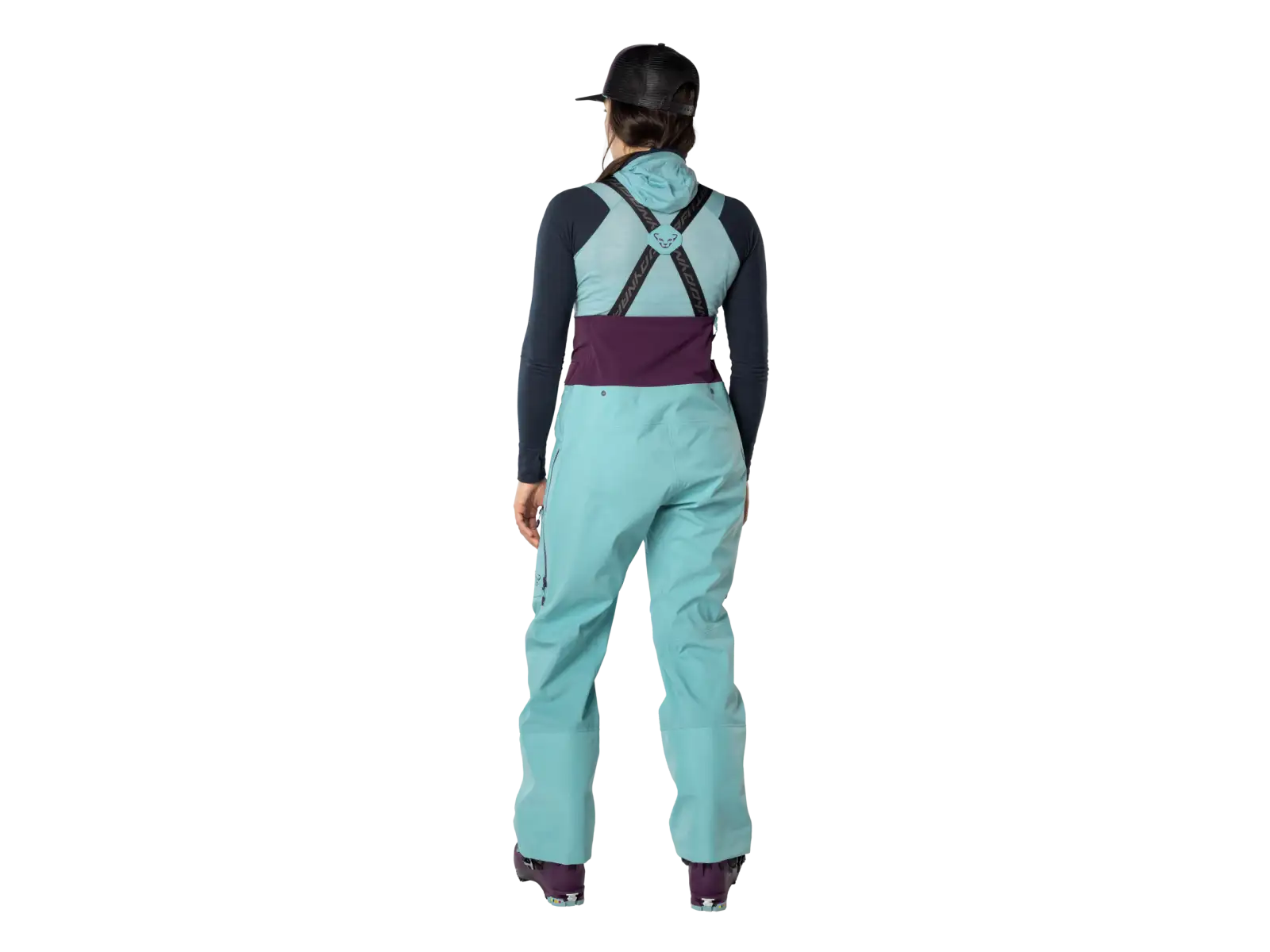 Dynafit Tigard Gore-Tex damskie zimowe spodnie Marine Blue