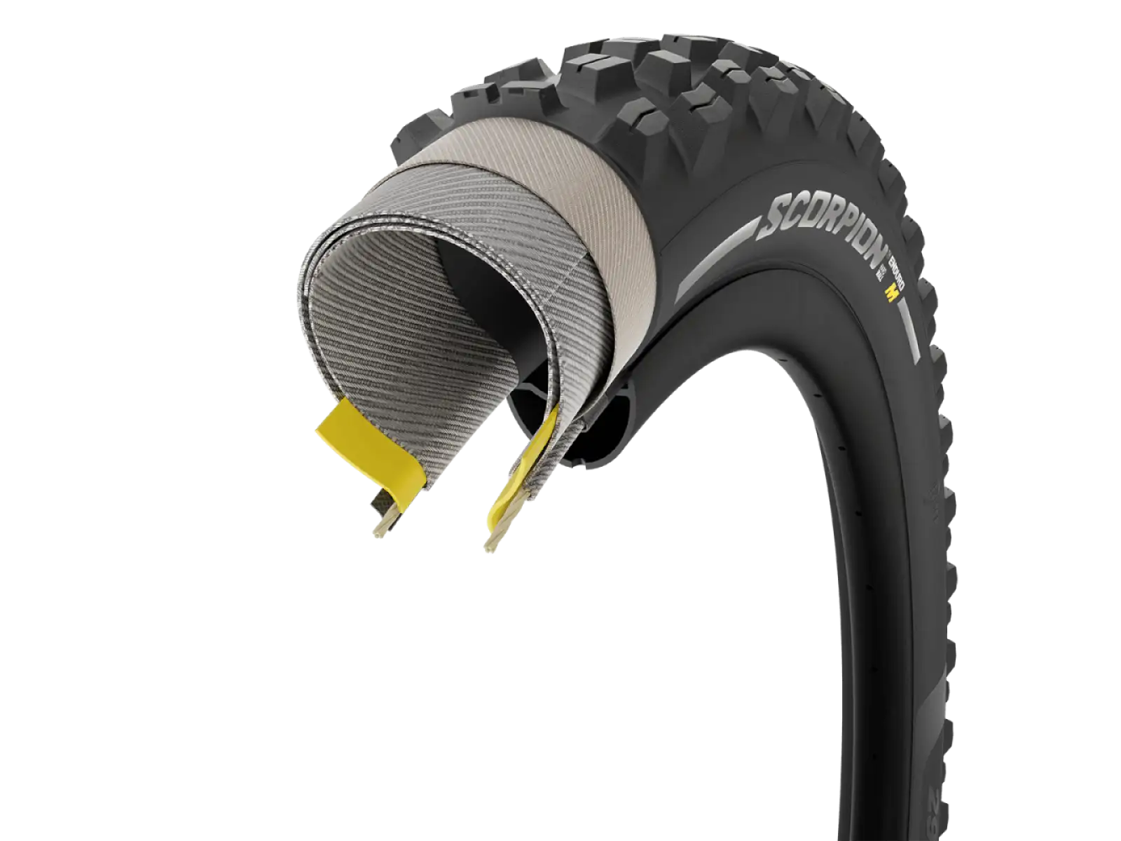 Pirelli Scorpion Enduro M Hardwall TLR 29 x 2,40" opona kevlar czarna