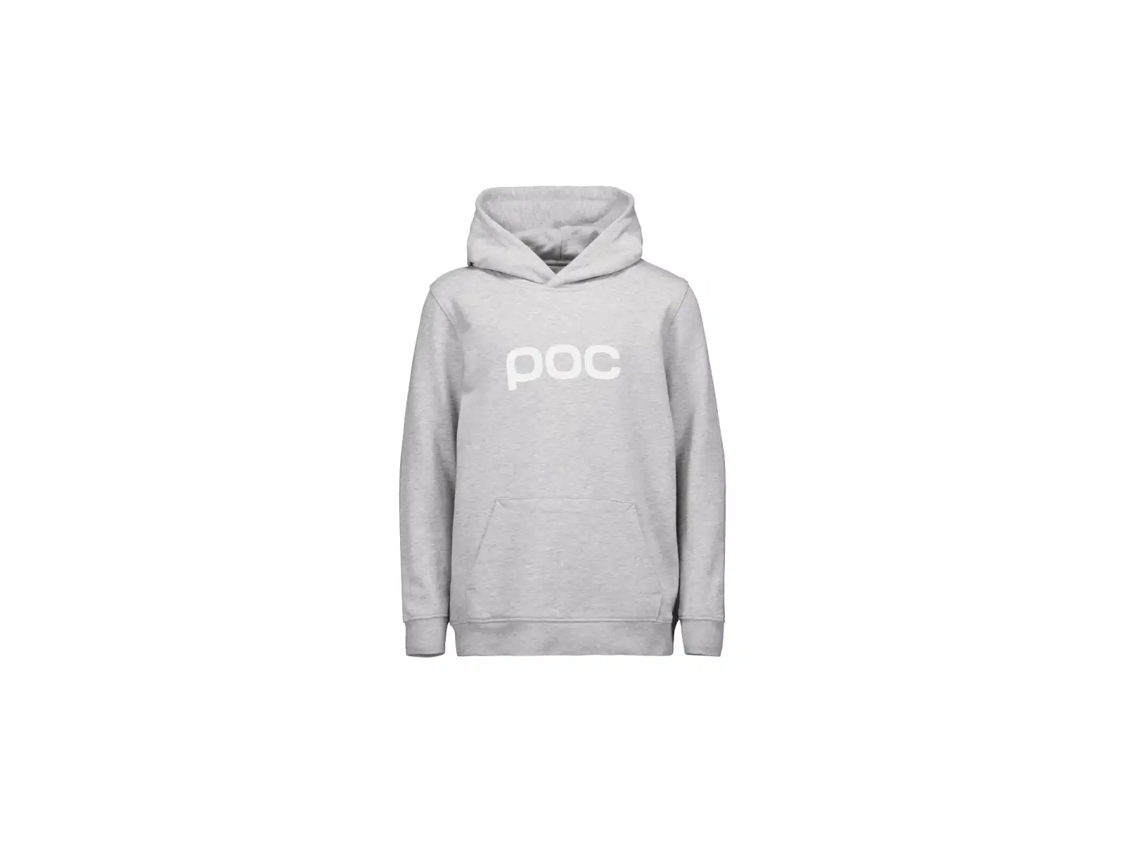 POC Hood Jr bluza dziecięca z kapturem Grey Melange/Hydrogen White