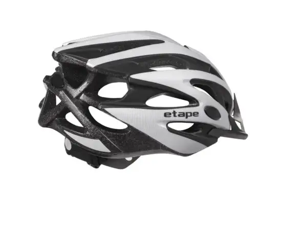 Etape Biker kask rowerowy srebrna/czarna matowa