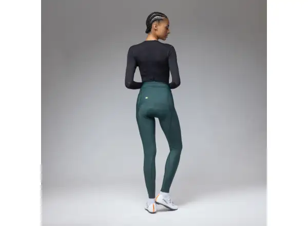 Alé Pragma Winter damskie zimowe spodnie kolarskie Bottle Green