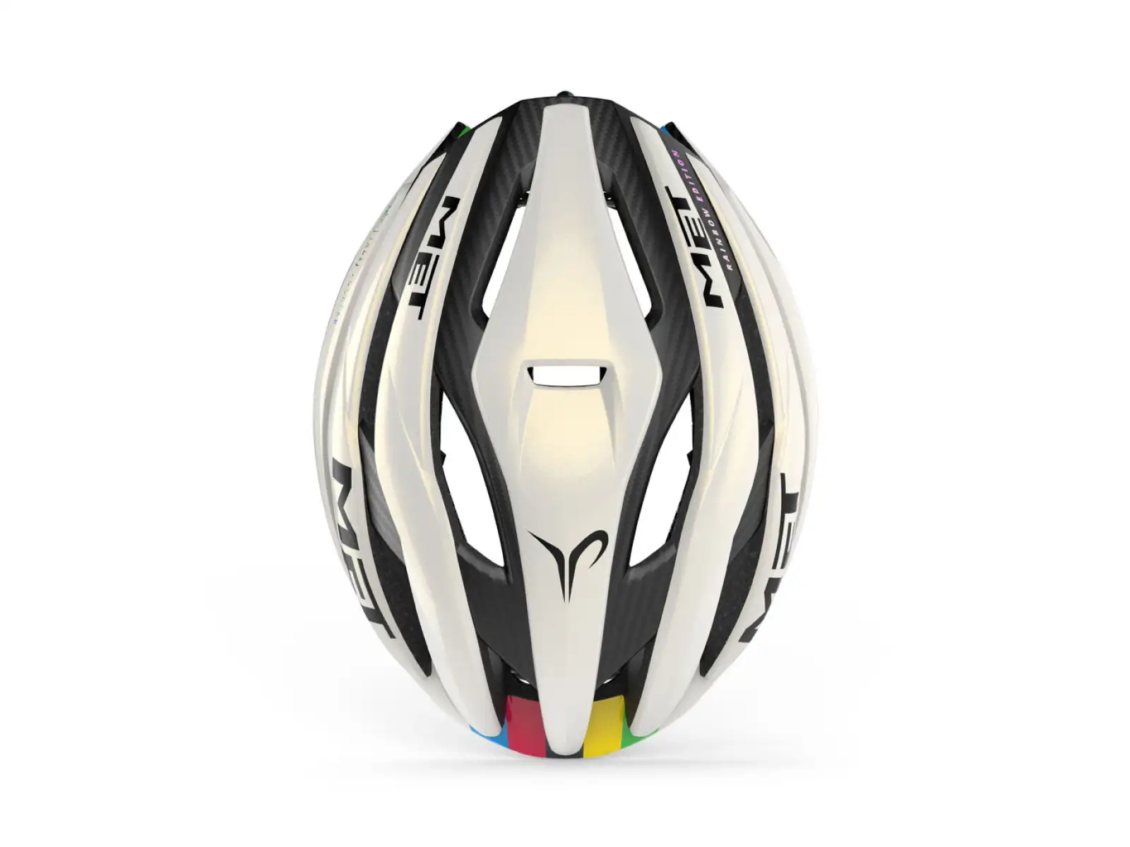 MET Trenta 3K Carbon MIPS kask Rainbow Limited Edition