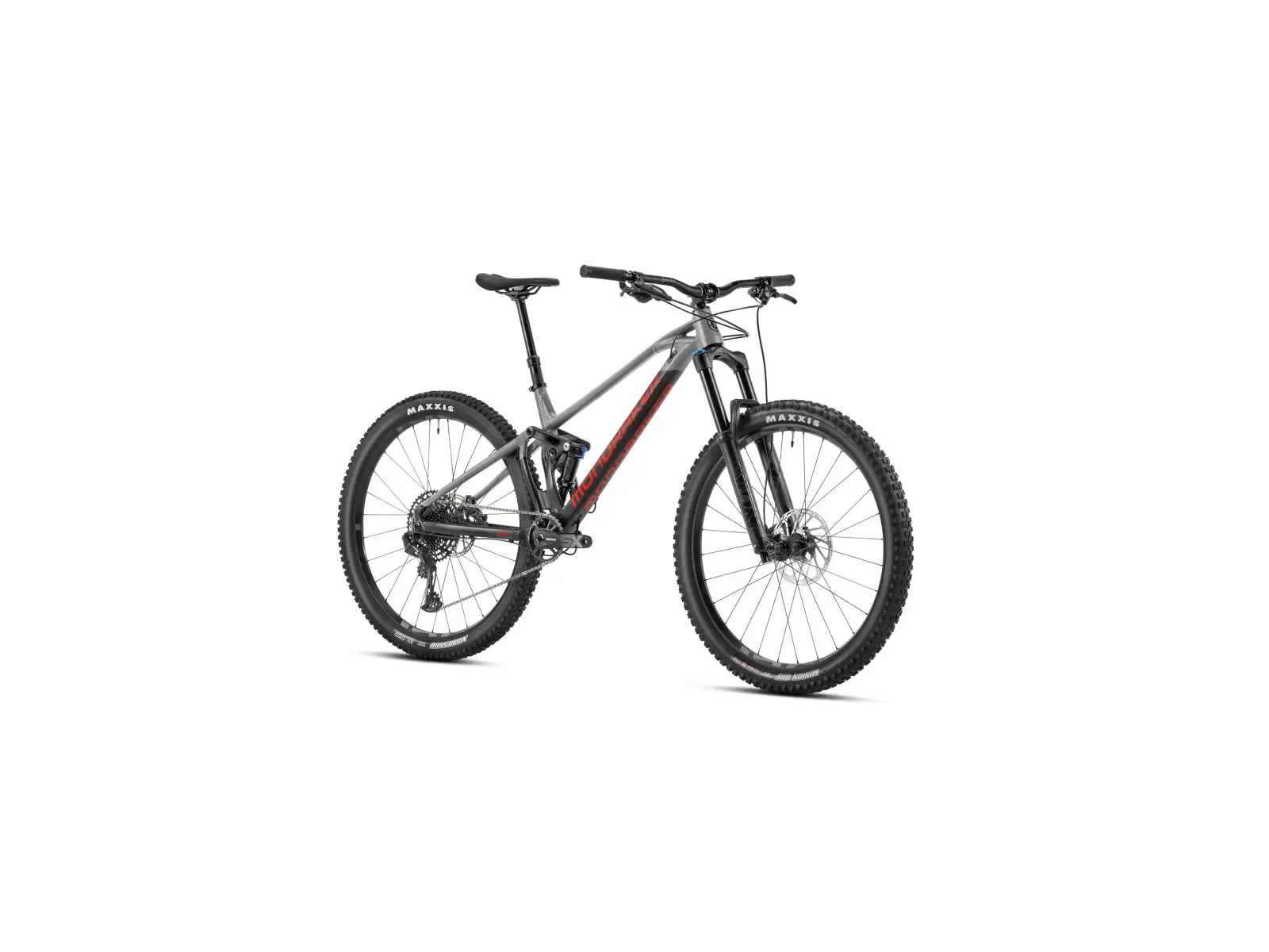 Mondraker Foxy rower w pełni amortyzowany black/nimbus grey/flame red
