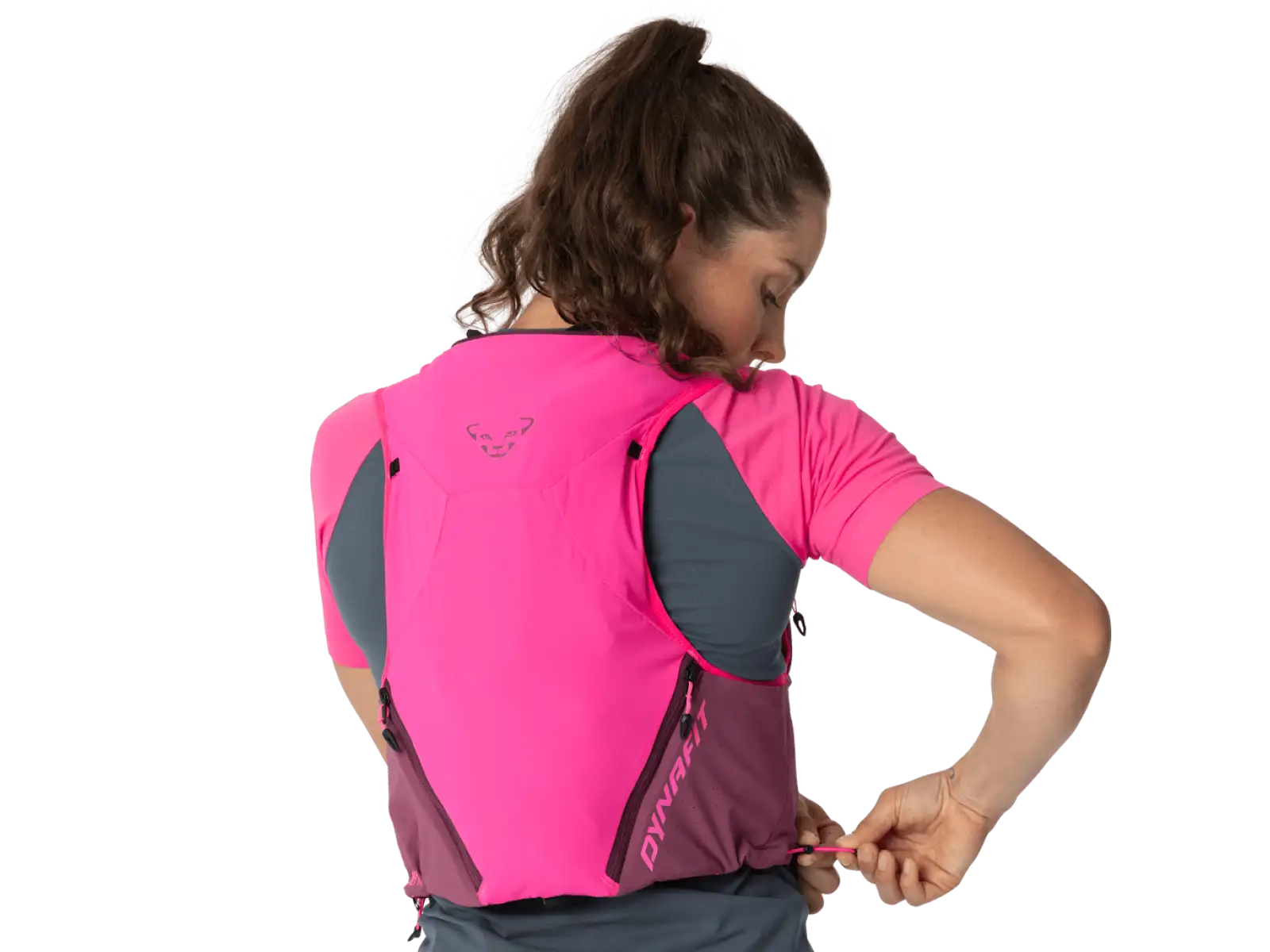 Dynafit Alpine 8 l kamizelka do biegania Pink Glo/Amaranth