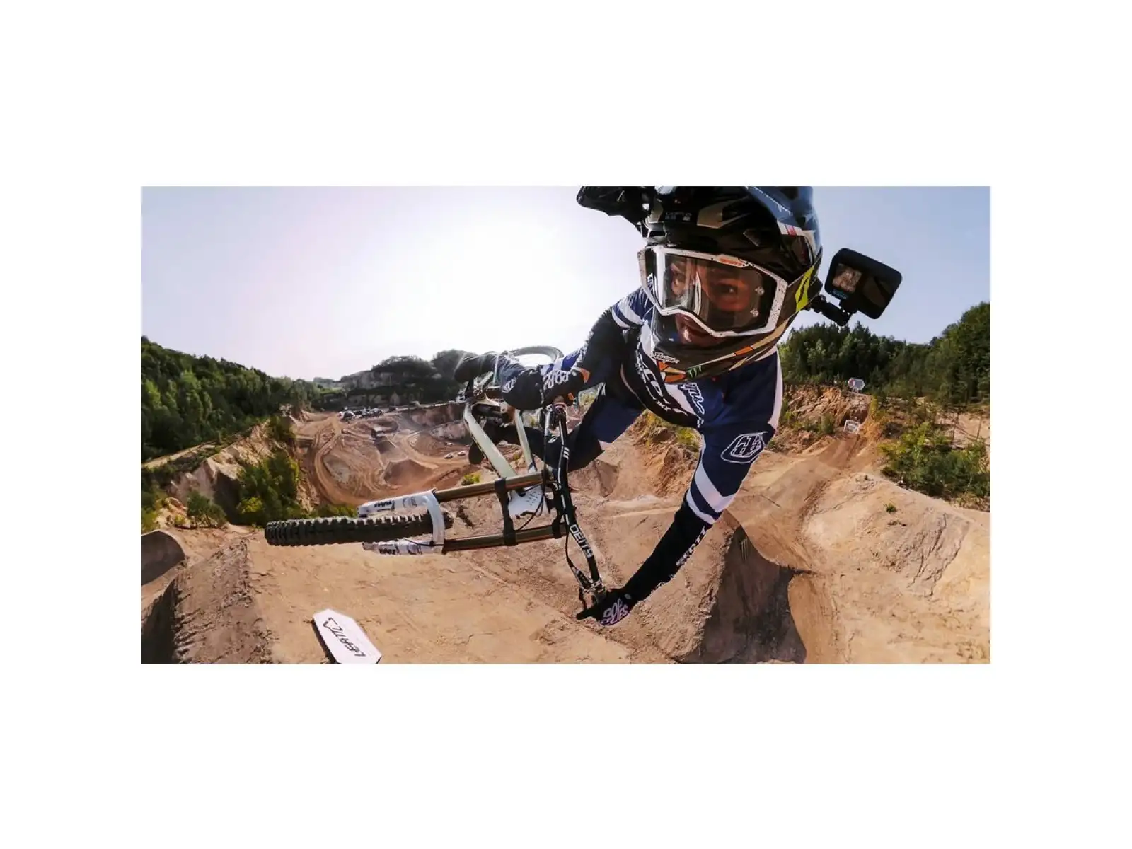 GoPro Przedni + boczny uchwyt na kask