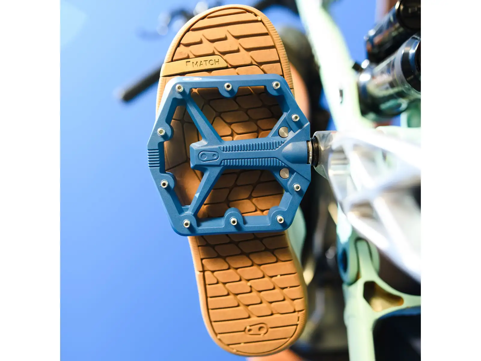 CRANKBROTHERS Stamp 1 Small pedały platformowe Green Gen 2