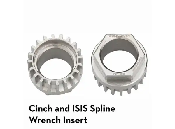 WOLF TOOTH wkładki klucza płaskiego narzędzie Cinch/ISIS