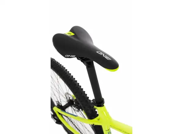 Rock Machine Manhattan 40-29 rower górski gloss radioactvie yellow/black/petrol blue