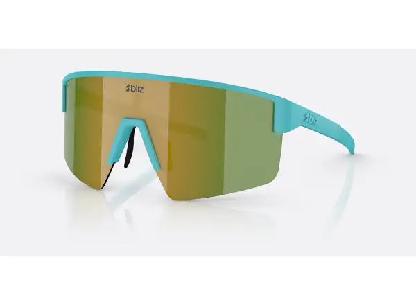 Bliz P004 okulary przeciwsłoneczne Matte Turquoise/Green Blue/Green Revo