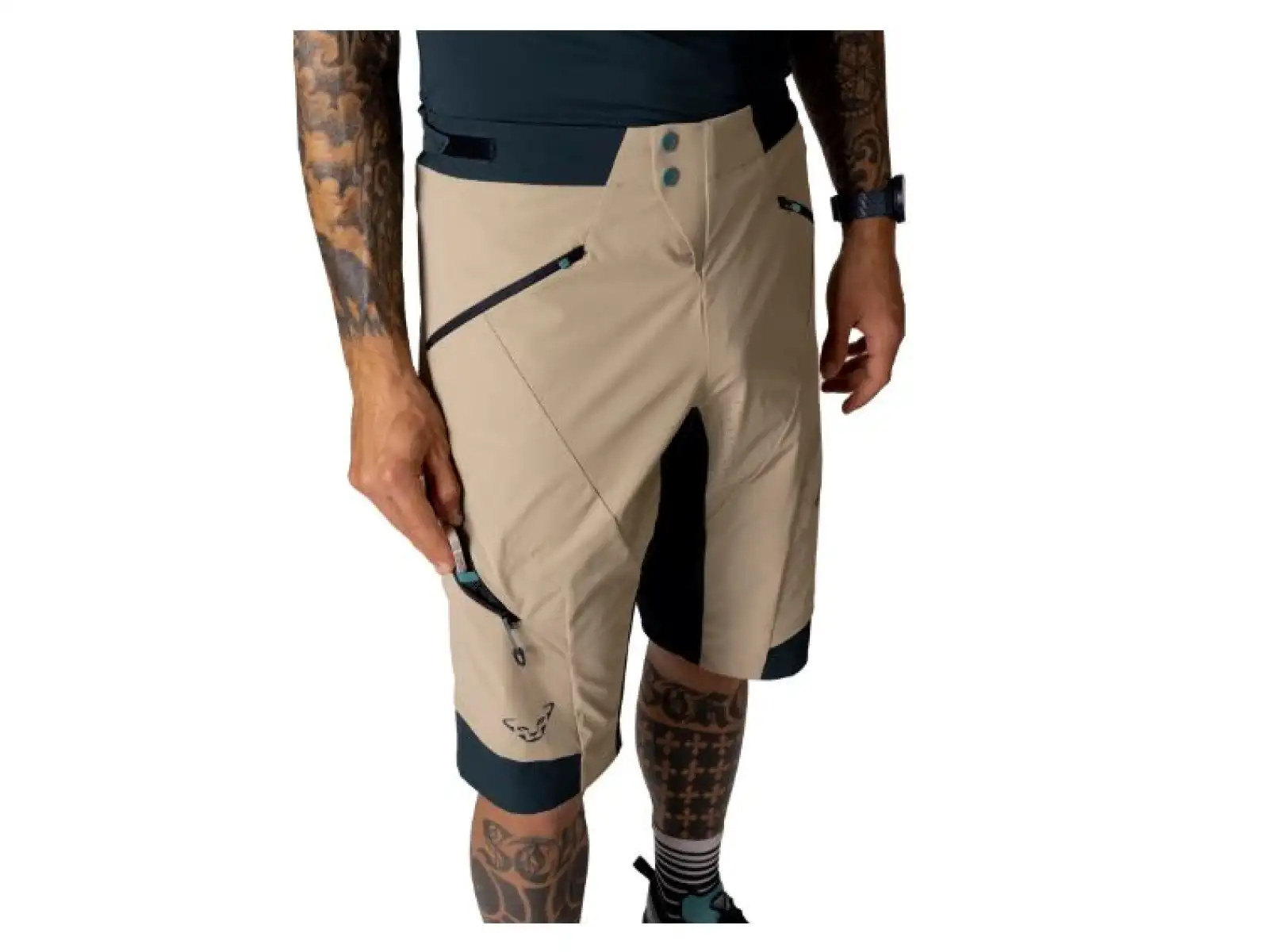 Dynafit Ride Dynastretch męskie szorty Rock Khaki