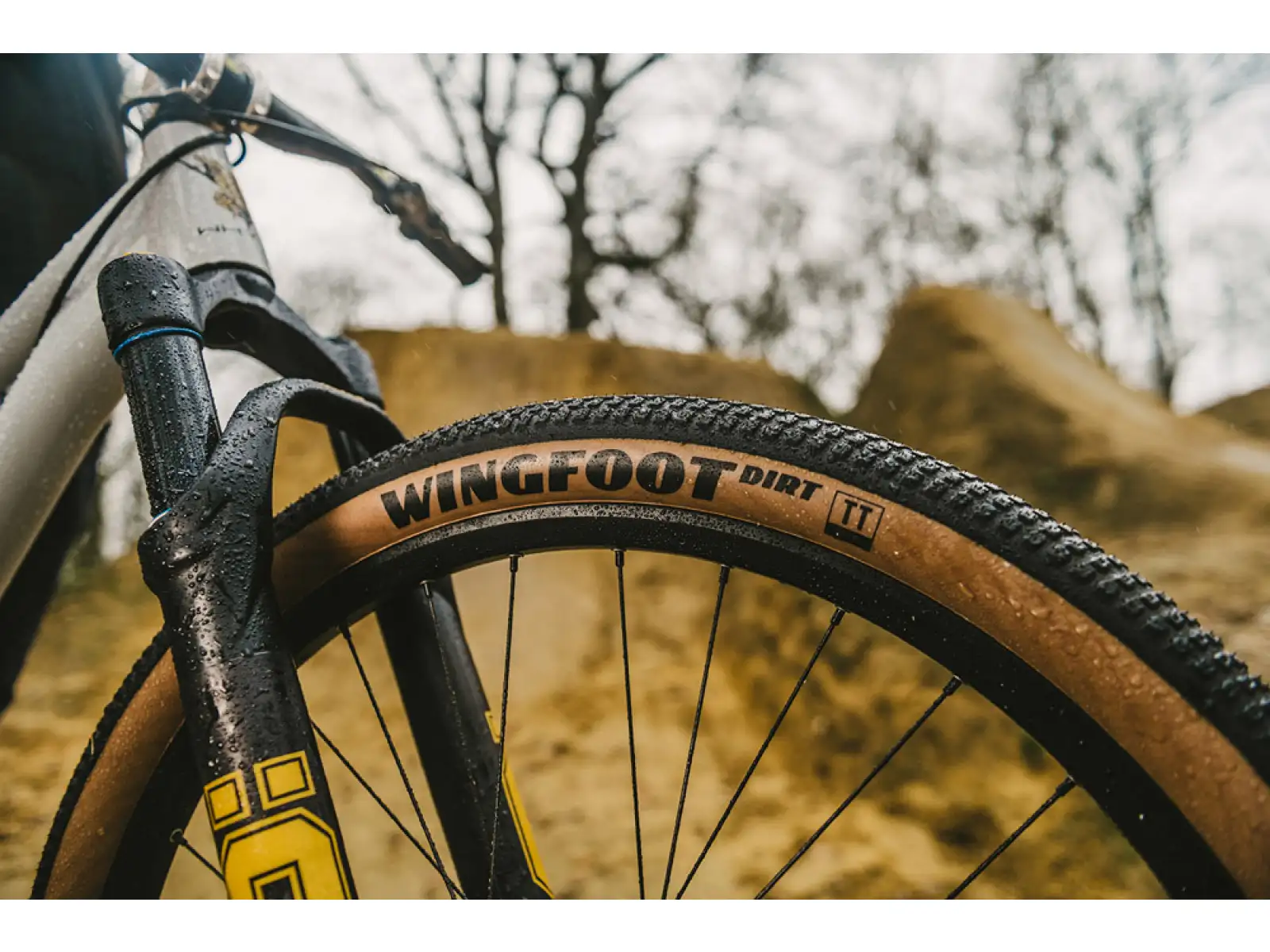 Goodyear Wingfoot Dirt mtb opona 26x2.2 Transparent
