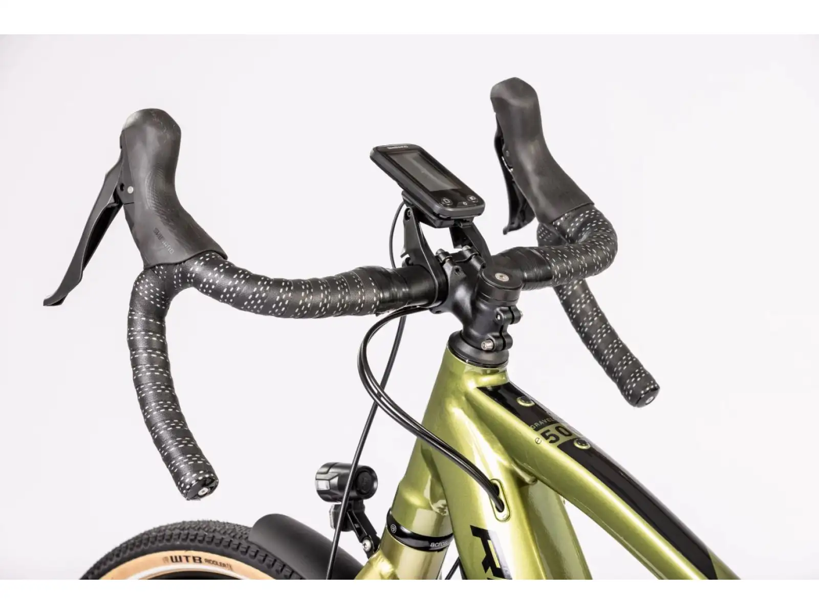 Rock Machine Gravelride e500 gravel rower elektryczny Matte Khaki/Black