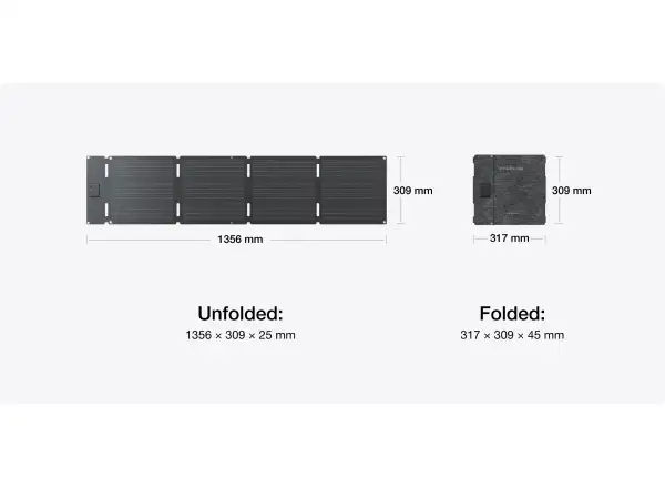 EcoFlow panel słoneczny 60W (Typ-C)