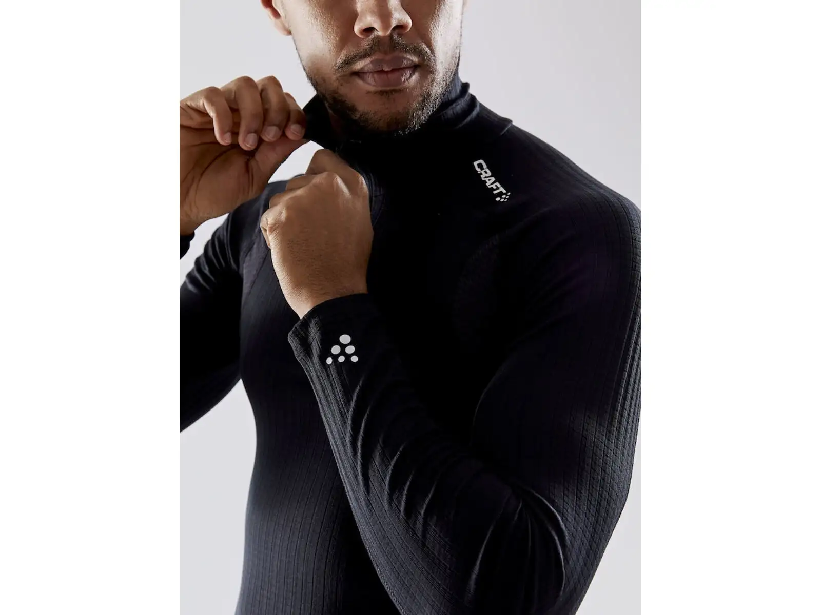 Craft Active Extreme X Zip męska koszulka długi rękaw czarna