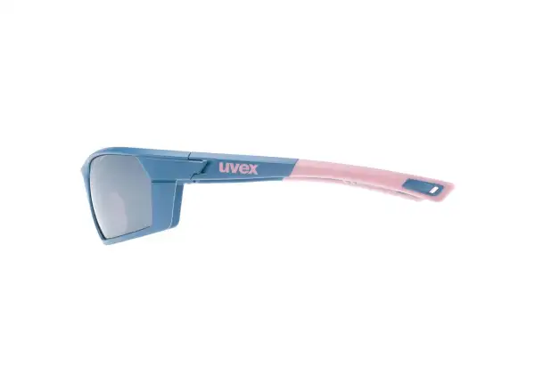 Uvex Sportstyle 225 okulary Blue Mat Rose/Lit