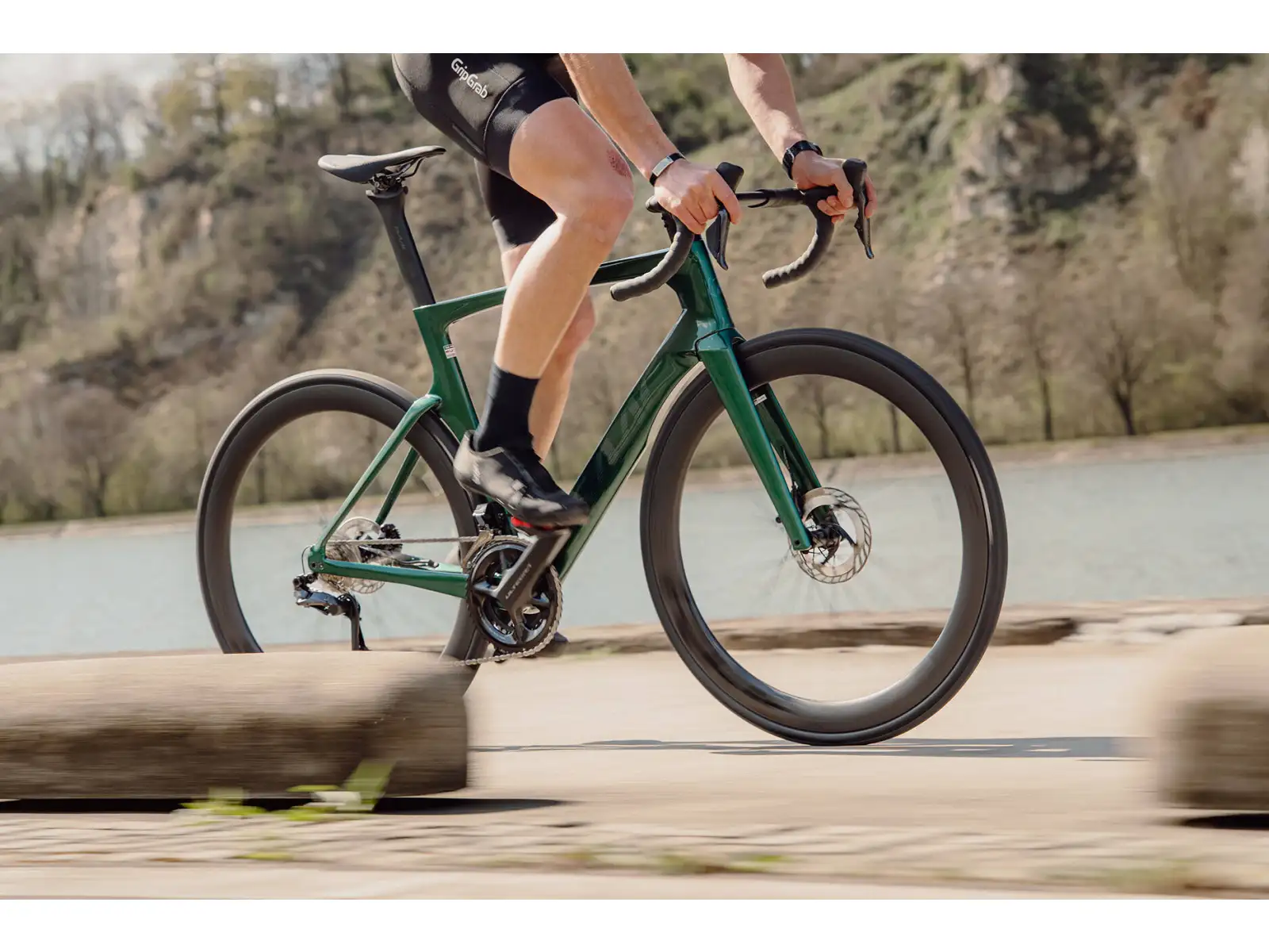 Isaac Meson 105 Di2 rower szosowy Jade Green