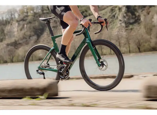 Isaac Meson 105 Di2 rower szosowy Jade Green