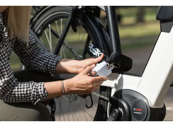 Hiplok Lite zamek black/white
