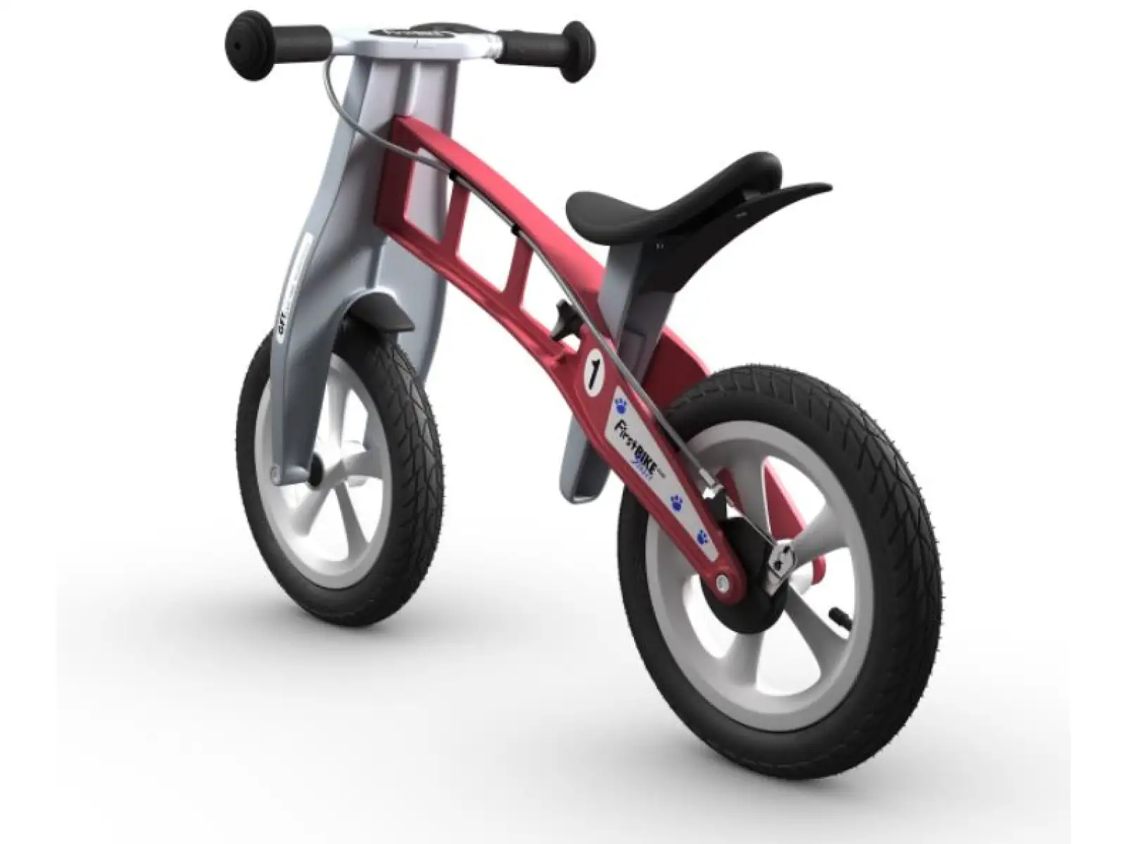 First Bike Street rowerek biegowy dziecięcy czerwona