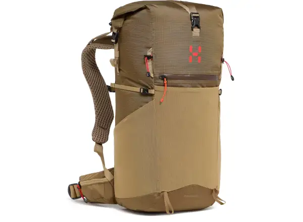 Haglöfs Magma Rolltop 40 WR plecak Teak Brown/Oak Brown 40l
