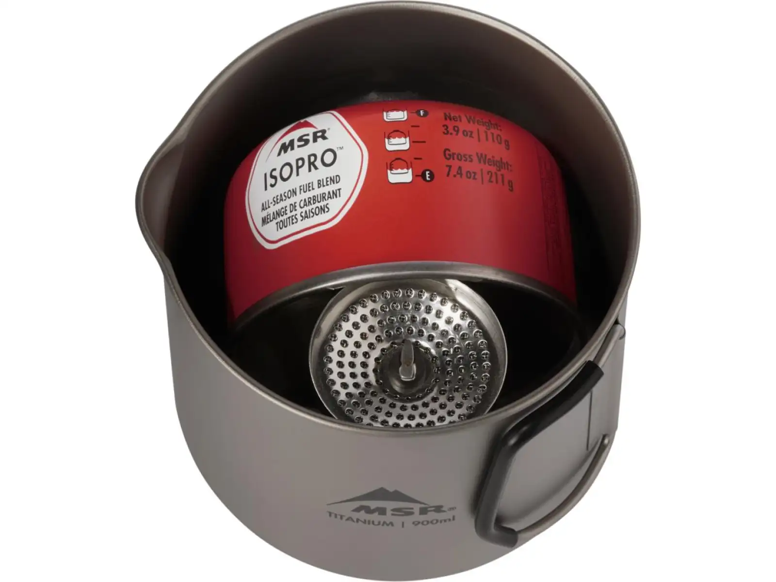 MSR Titan Kettle Czajnik z pokrywką 900 ml