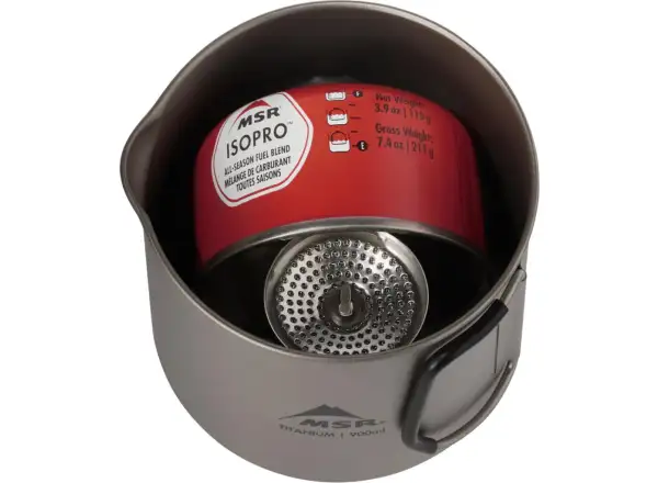 MSR Titan Kettle Czajnik z pokrywką 900 ml