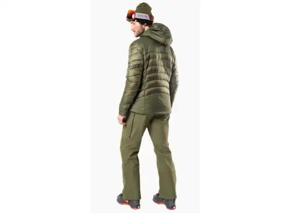 Dynafit Free Down RDS męska puchowa kurtka z kapturem Winter Moss