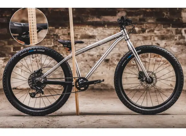 Early Rider Seeker 24 rower dziecięcy Brushed Aluminium