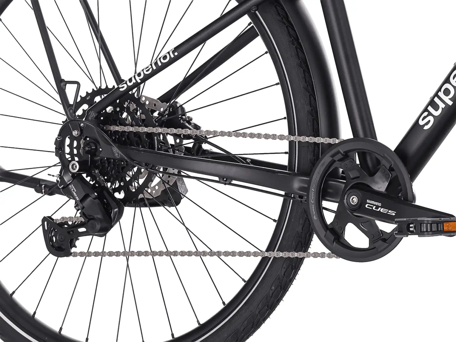 Superior Blox 6.4 T rower miejski Matte Black