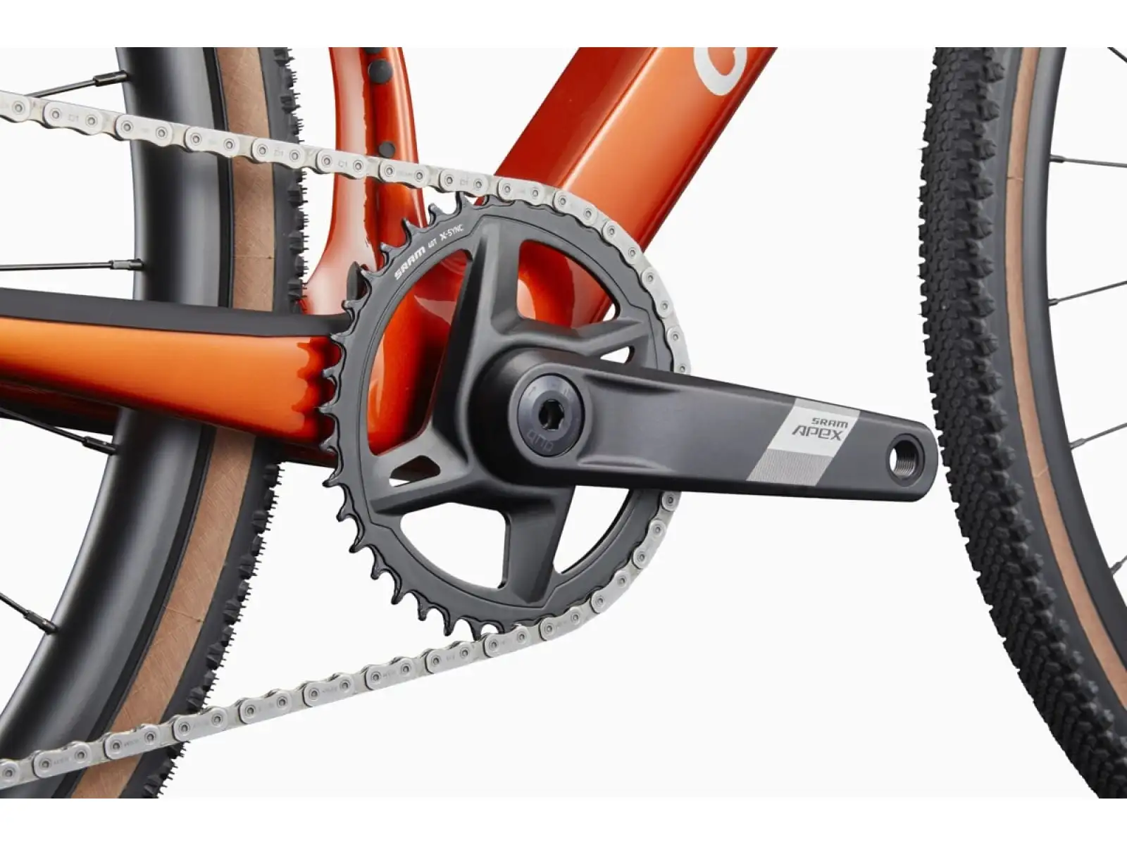 Cannondale SuperX 4 AXS gravel rower Flame Orange