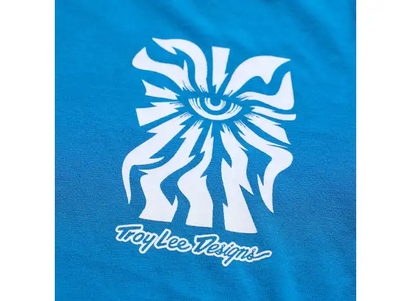 Troy Lee Designs Lilium Ride damska koszulka krótki rękaw One Eye Aero Blue