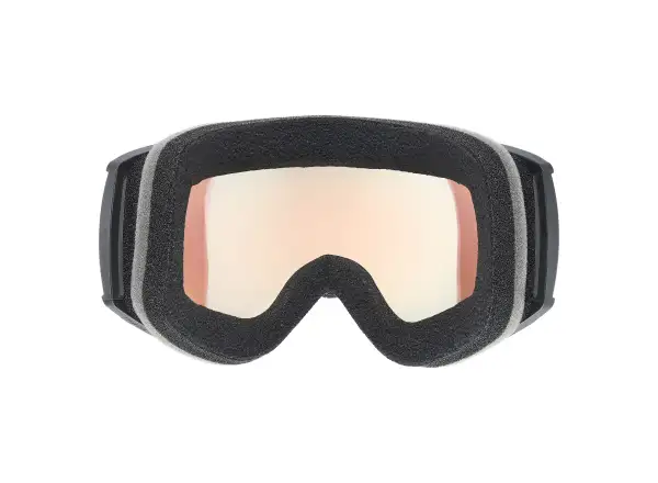 Uvex Vitorious V gogle narciarskie black matt/rainbow - clear