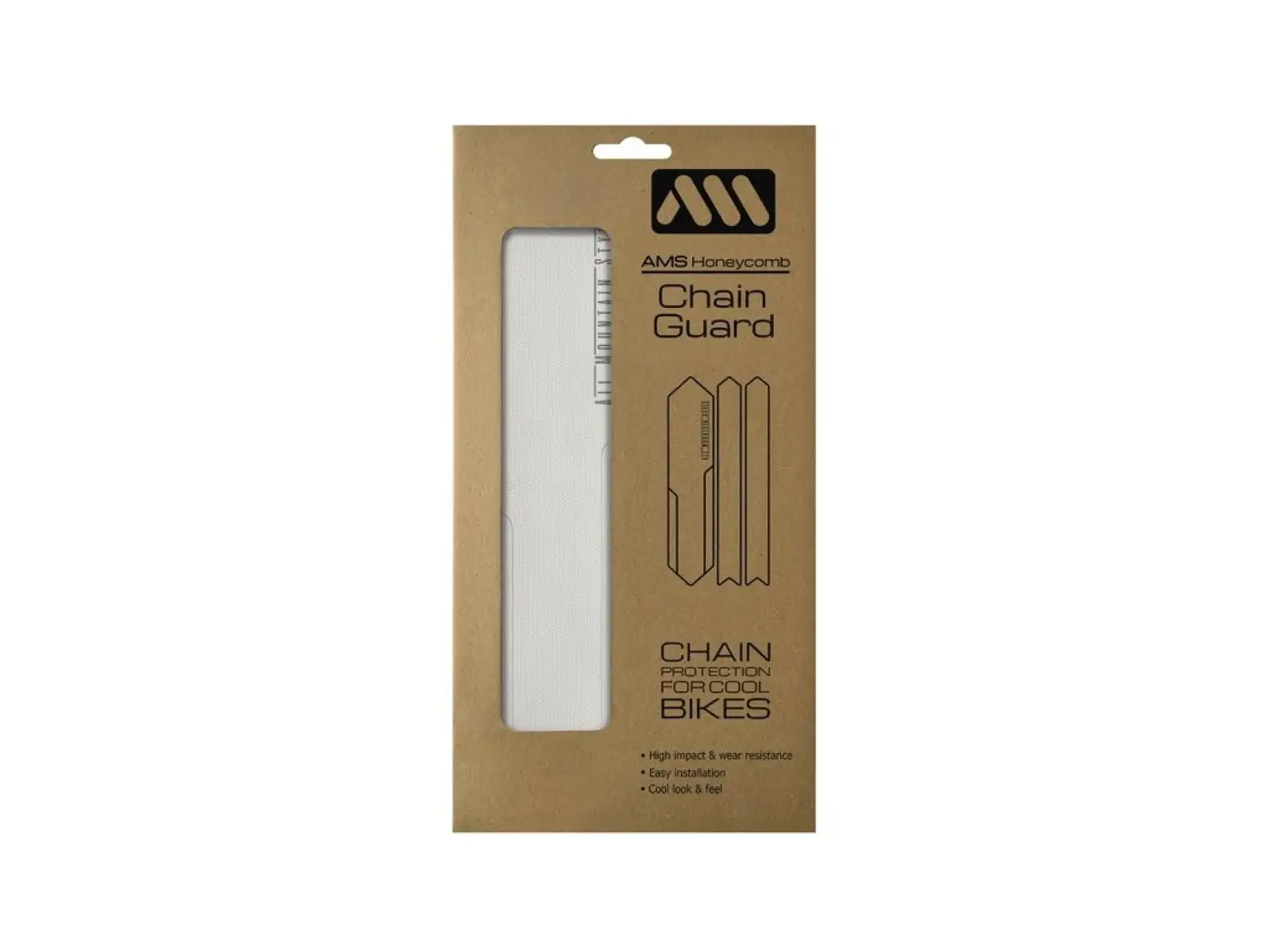 All Mountain Style ochraniacze pod łańcuch Clear/Silver