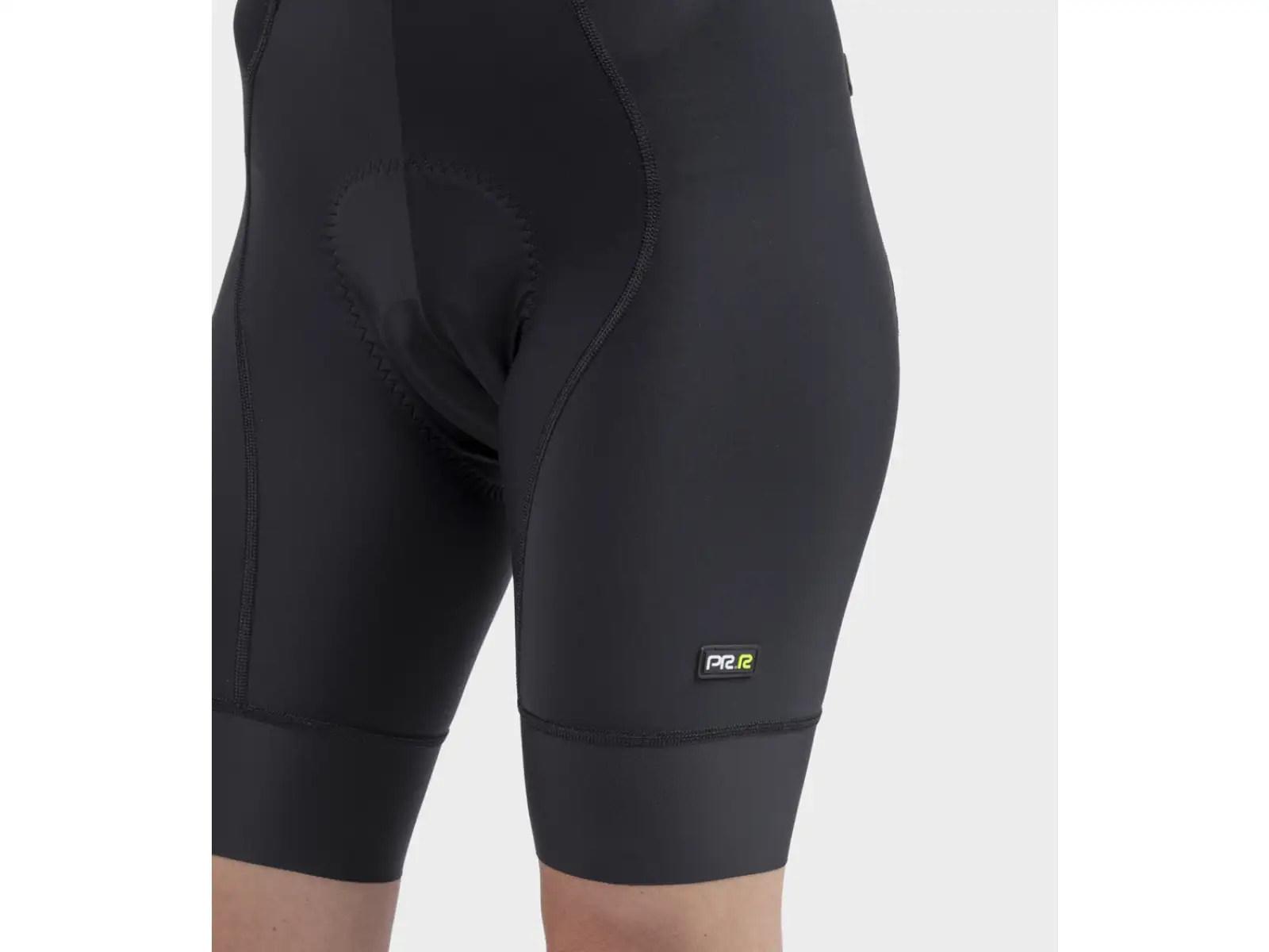 Alé PR-R Green Speed damskie spodenki z wkładką i szelkami Black