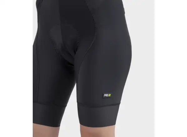 Alé PR-R Green Speed damskie spodenki z wkładką i szelkami Black