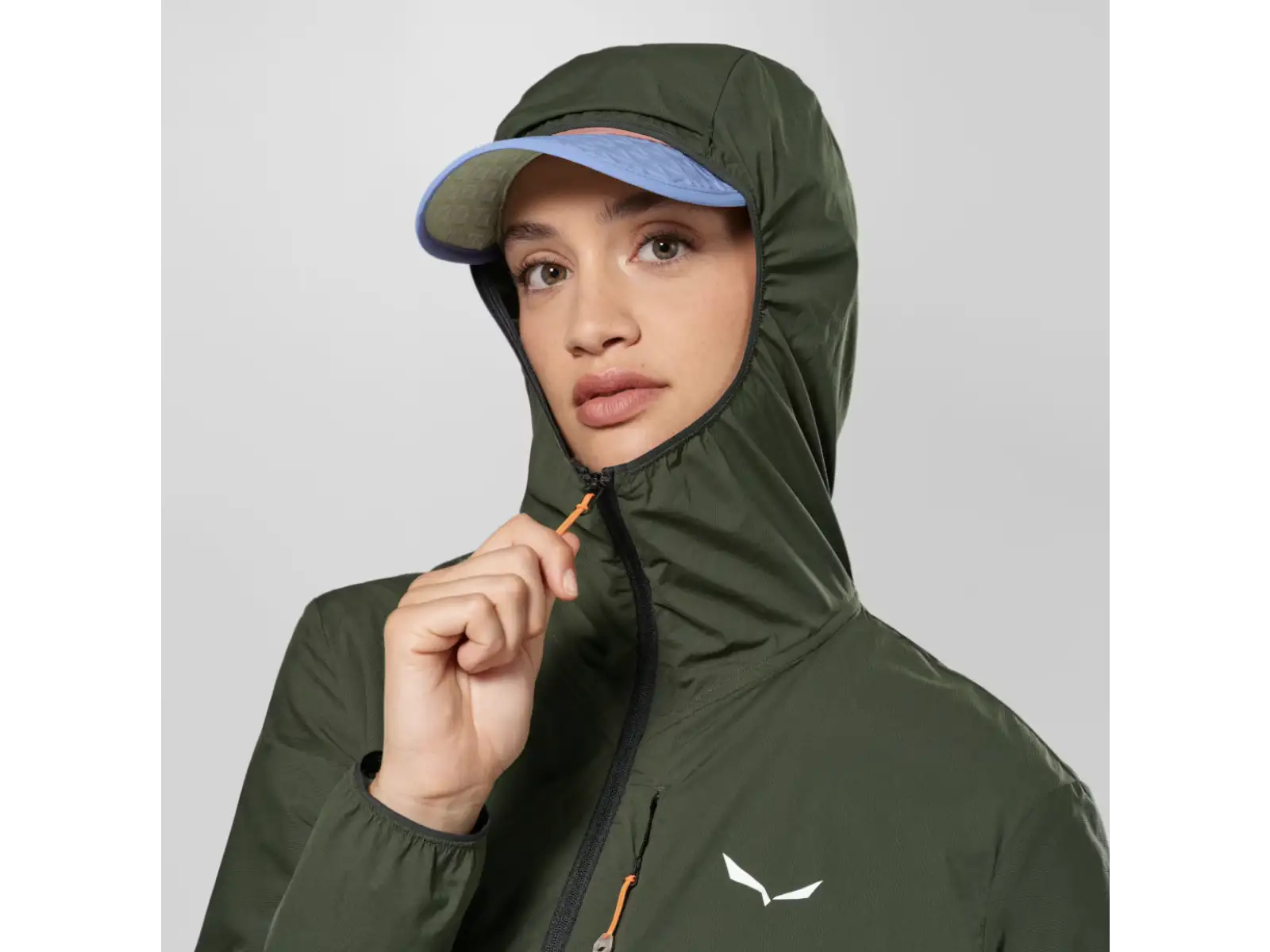 Salewa Pedroc Wind Light damska kurtka Dark Olive