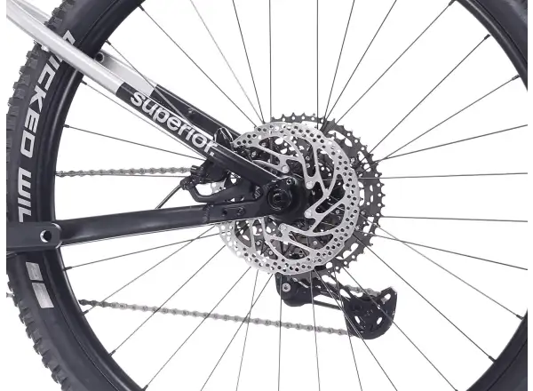 Superior eXP 6.5 górski rower elektryczny Matte Dark Chrome/Black