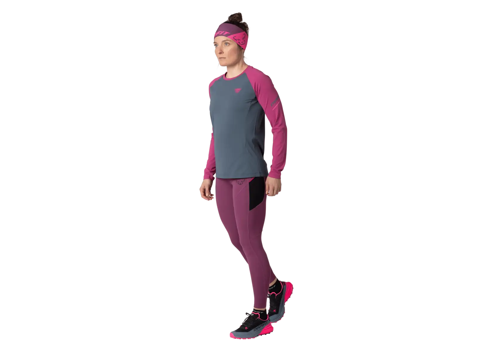 Dynafit Alpine Pro damska koszulka z długim rękawem Magenta