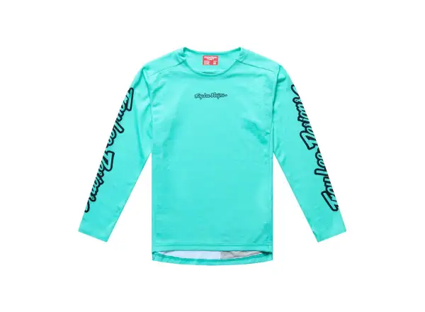 Troy Lee Designs Youth Sprint Pro dziecięca koszulka z długim rękawem Mono Real Teal