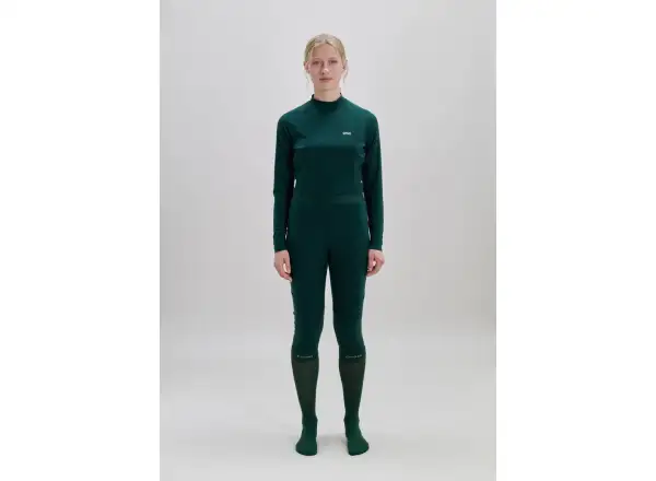 POC Layer Merino 3/4 damskie spodnie termoaktywne Pargasite Green
