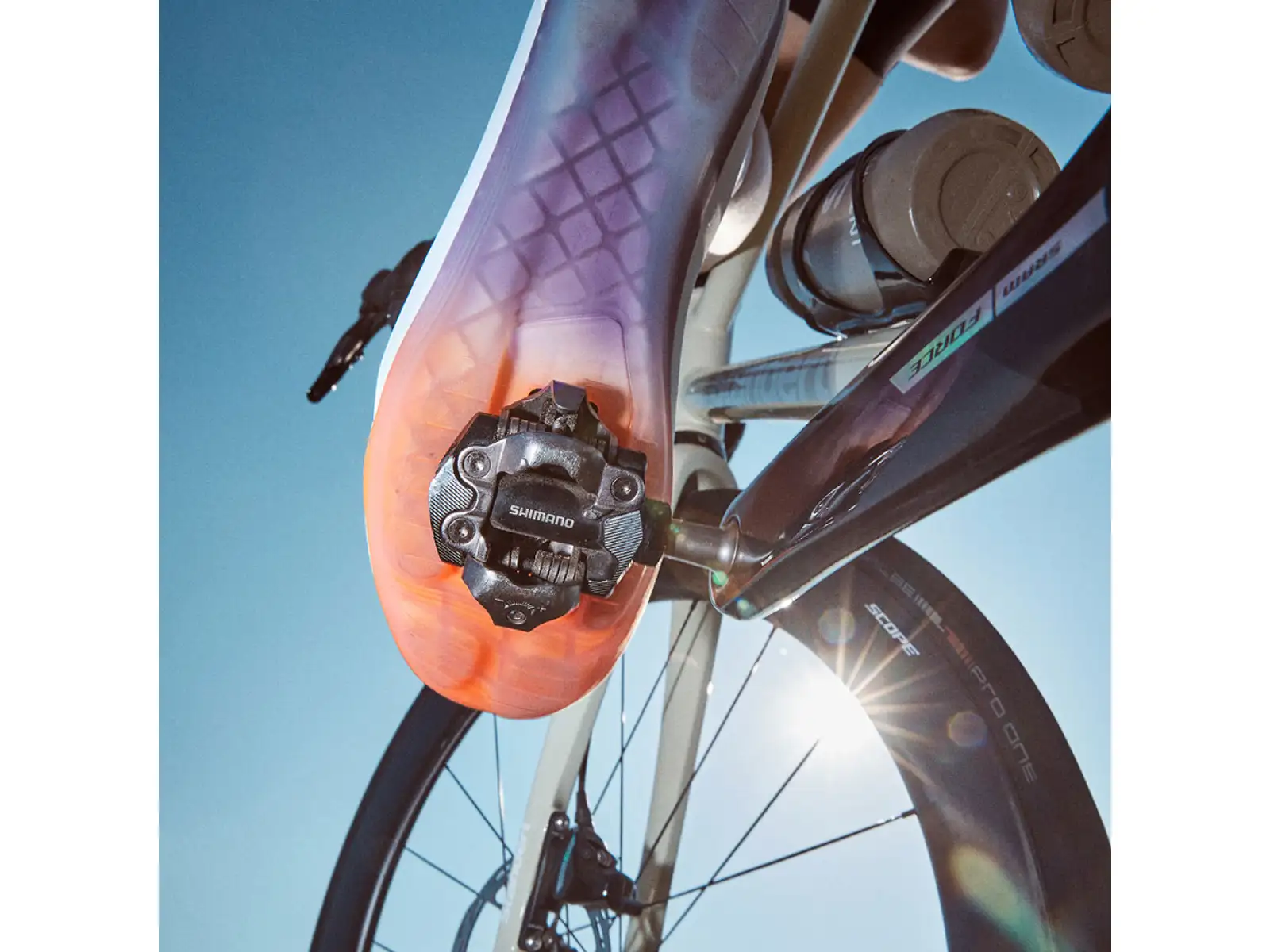 Fizik Tempo Beat gravel buty White/Orange