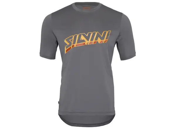 Silvini Denno męski luźny jersey krótki rękaw Grey/Tiger