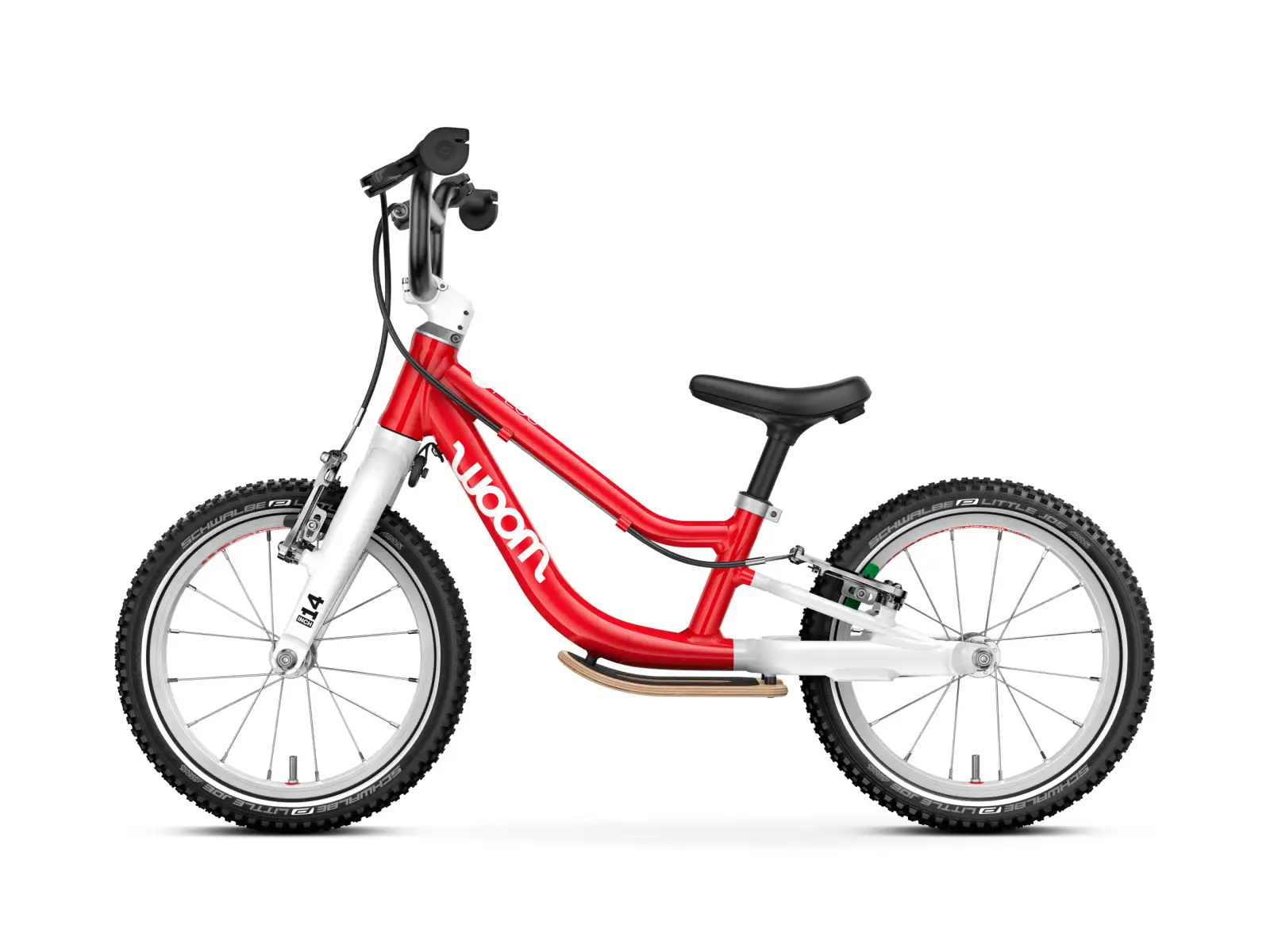 Woom GO 1 Plus rowerek biegowy dziecięcy 14" Red