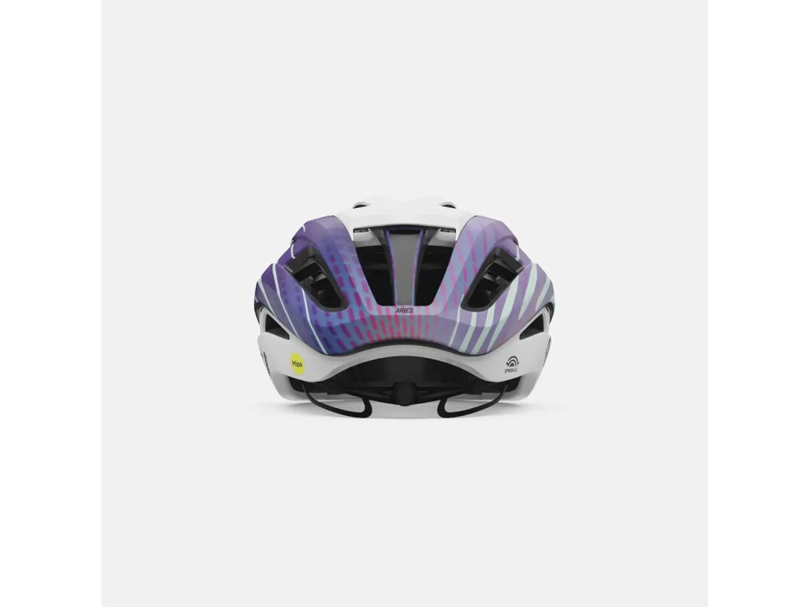 GIRO Aries Spherical kask Mat White/Black CSR