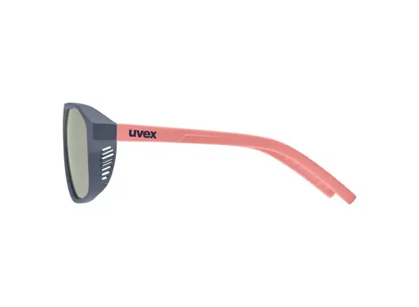 Uvex dziecięce sportowe okulary Cosmic Blue - Red Matt/Mir. Purple