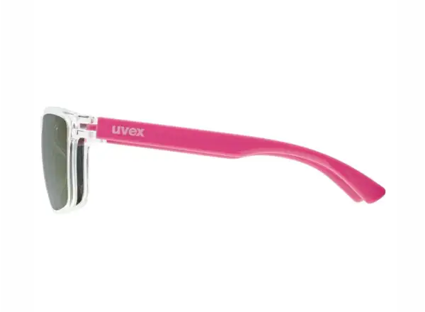Uvex Rookie dziecięce okulary Clear/Pink/Mirror Pink