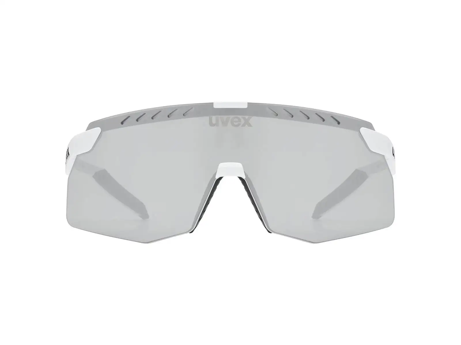 Uvex Pace Stage S okulary przeciwsłoneczne White Matt/Mirror Silver